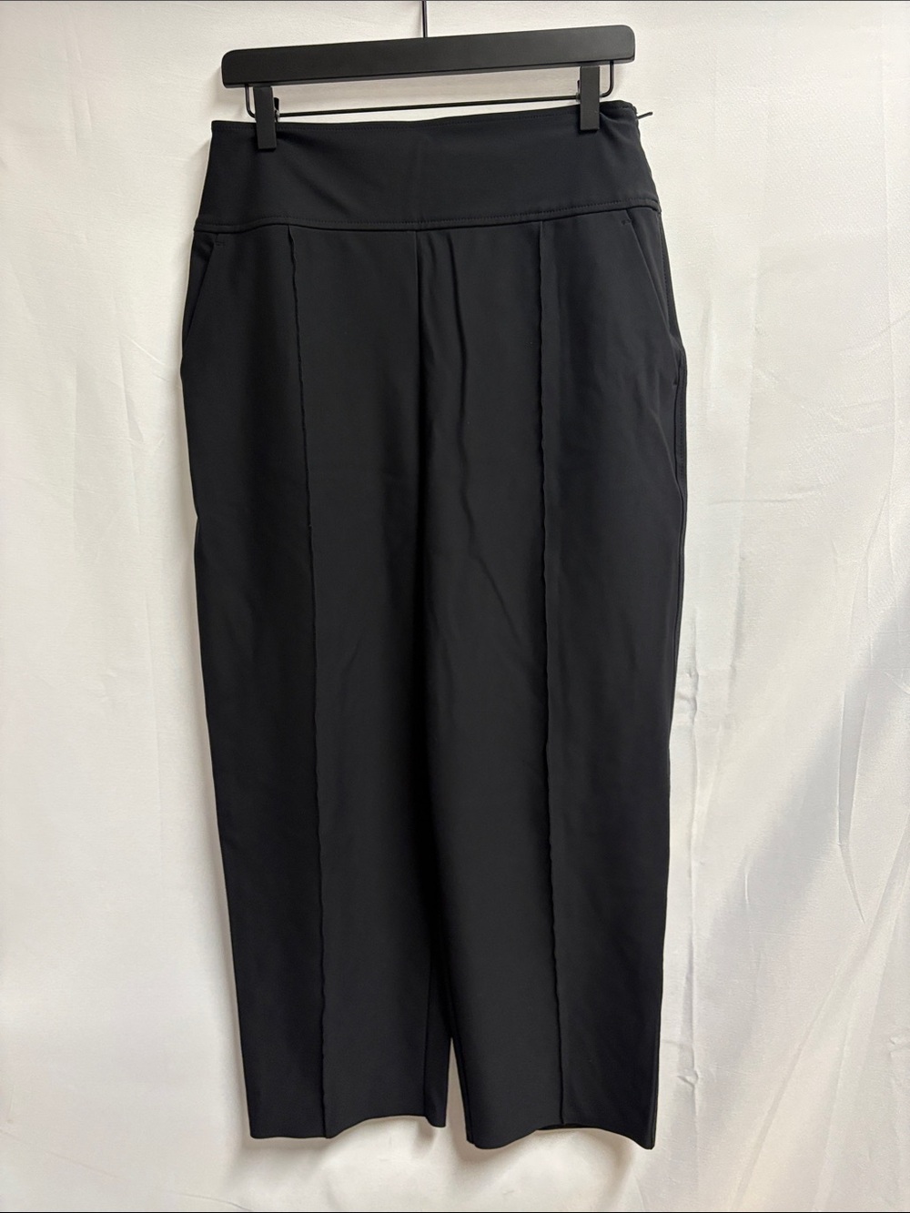 Athleta Stellar Wide Leg Crop Pant Black Size 10 TALL - Picture 5 of 7